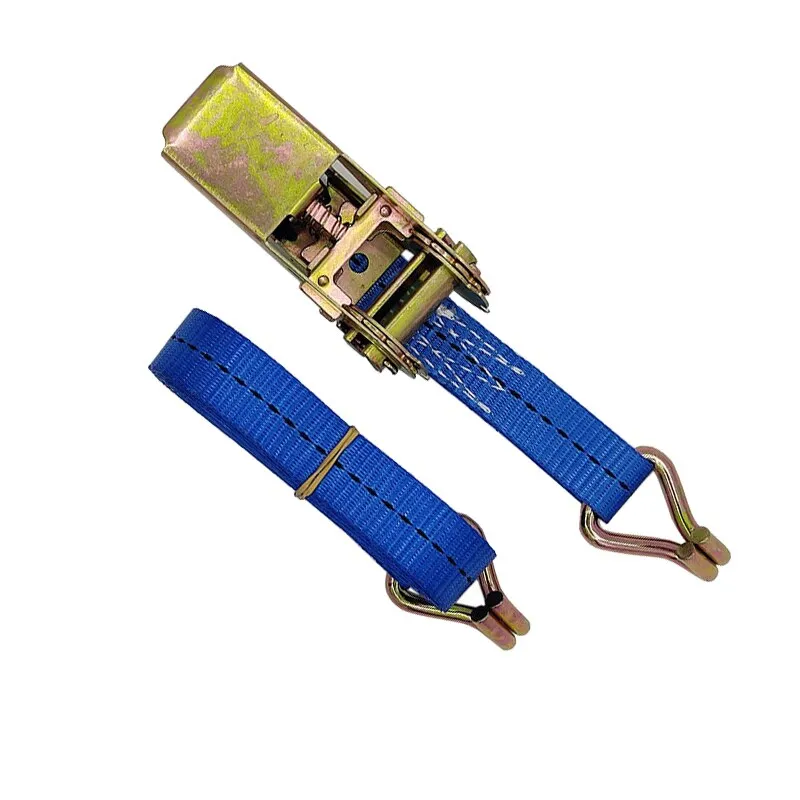 1 inch Lashing Polyester Ratchet Belt Weaving Durable Wear Resistant Universal Tie Down Tow Rope Cargo Strap Car Motorcycle