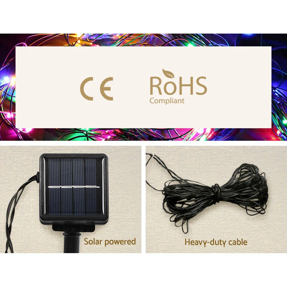 1.3M Christmas Lights 130 LED Snow Motif Light Decorations