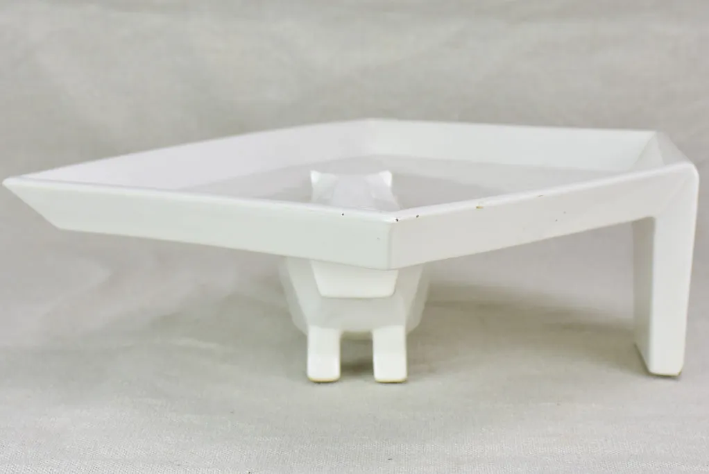 1980's hippopotamus plate - Rodrigo Solozrano