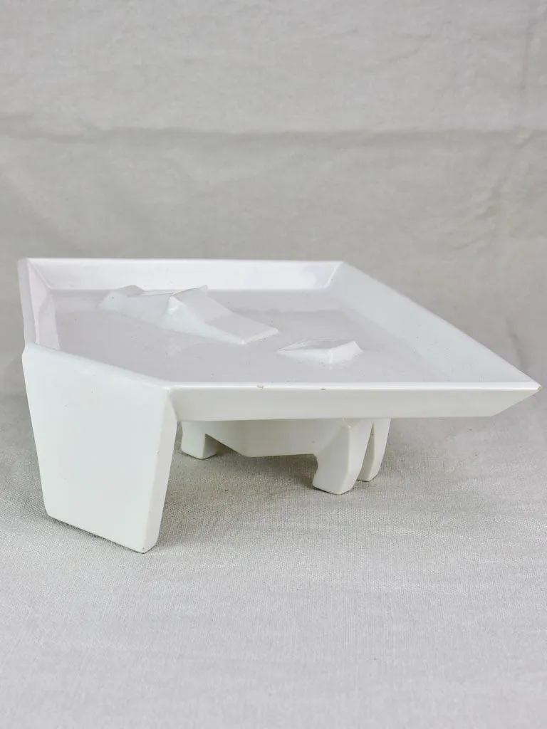 1980's hippopotamus plate - Rodrigo Solozrano