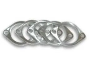 2-Bolt Stainless Steel Flanges (2.5" I.D.) Box of 5 Flanges by Vibrant Performance