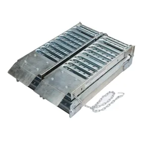 (41156.ULT) Ultra-Tow Folding Arched Steel Loading Ramp Set | 1,000-Lb. Cap | 6ft. L