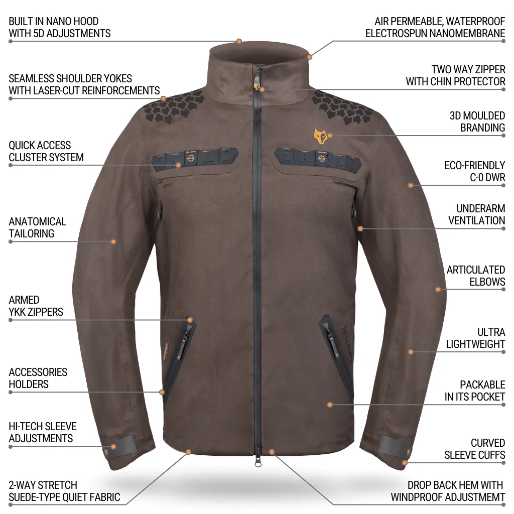5WL Lightweight Hunting Rain Jacket-Waterproof Coat