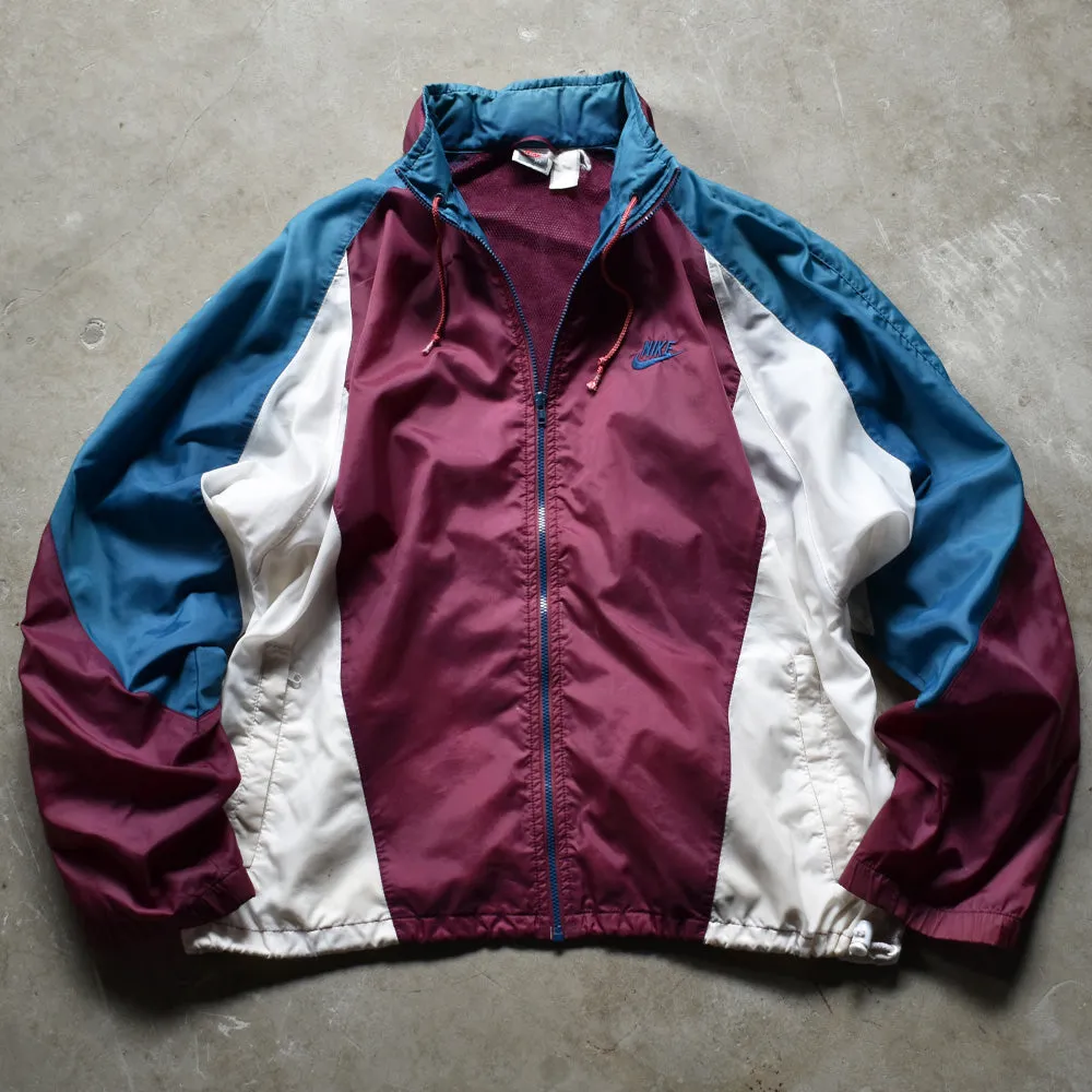 80’s NIKE 銀タグ フード付き ナイロン トラックジャケット 221013
