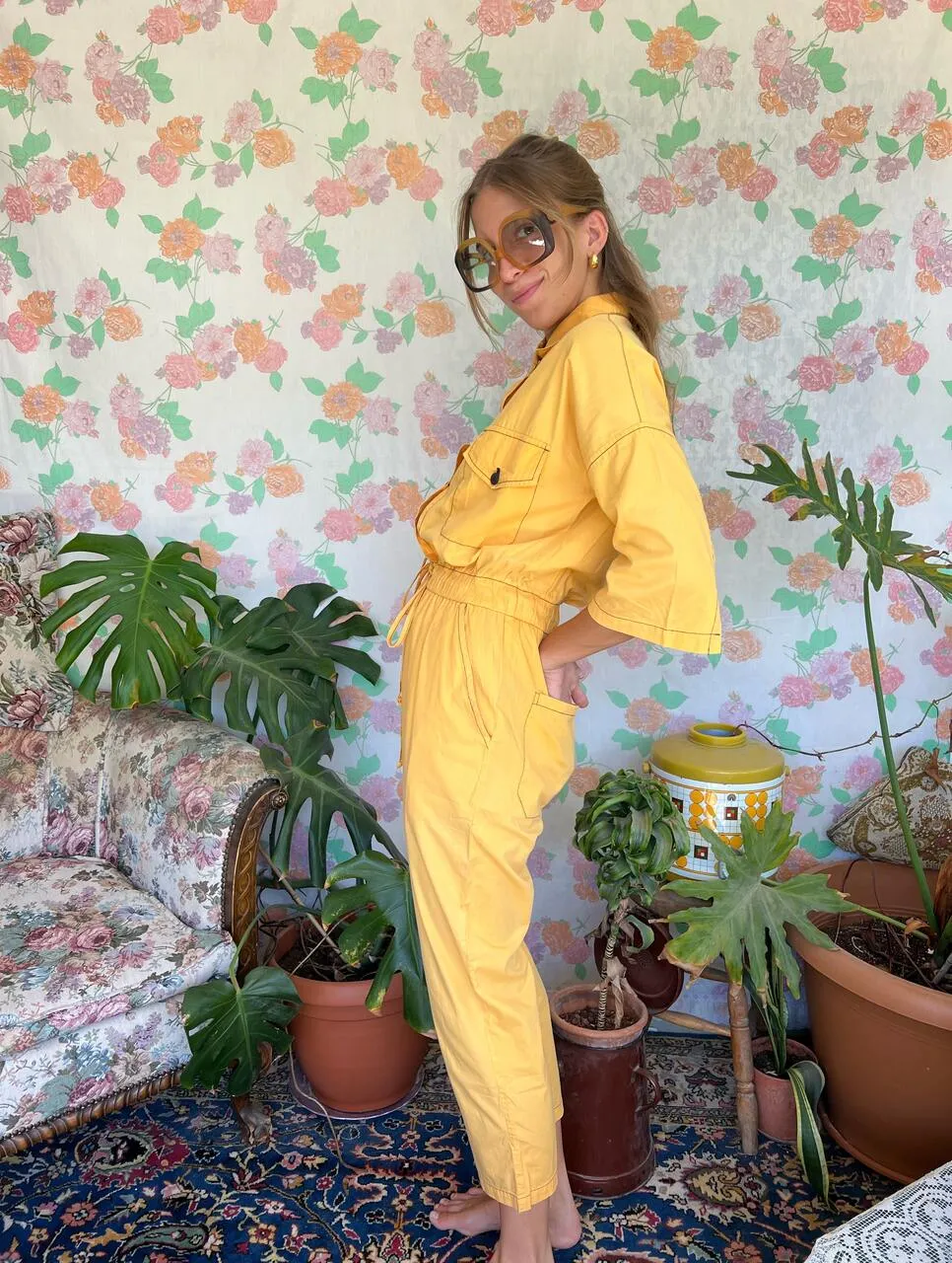 90's Bright Overall