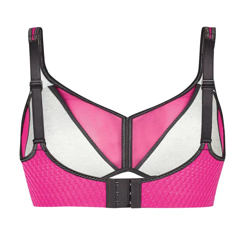 Air Control Padded Cup Pink Anthracite Sports Bra Non-Wired - Anita Active