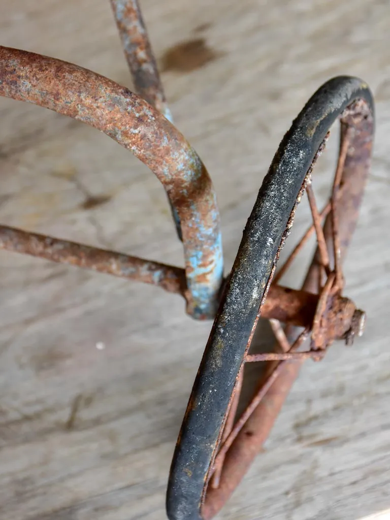 Antique French children's tricycle