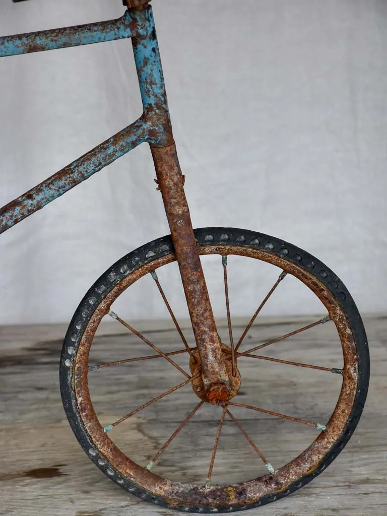 Antique French children's tricycle
