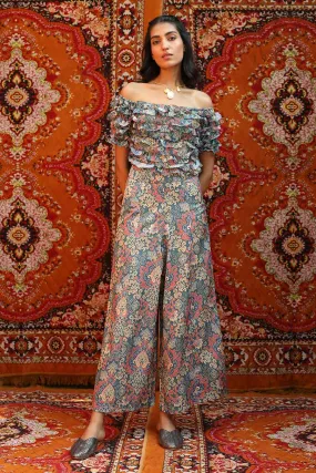 Atlas - Groovy Top & High Rise Pant Set