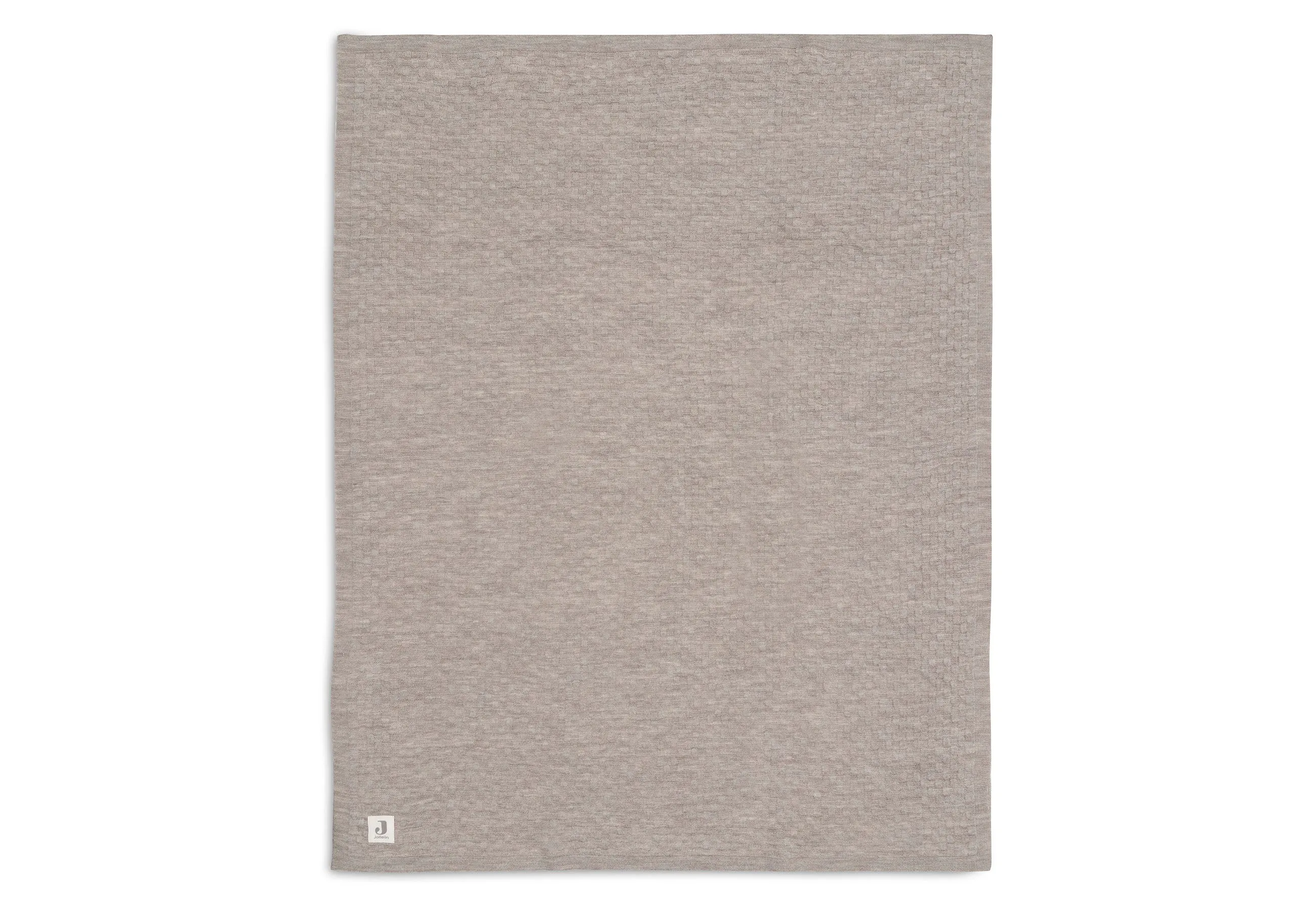 Blanket Cot 100x150cm Weave Knit Merino wool - Funghi