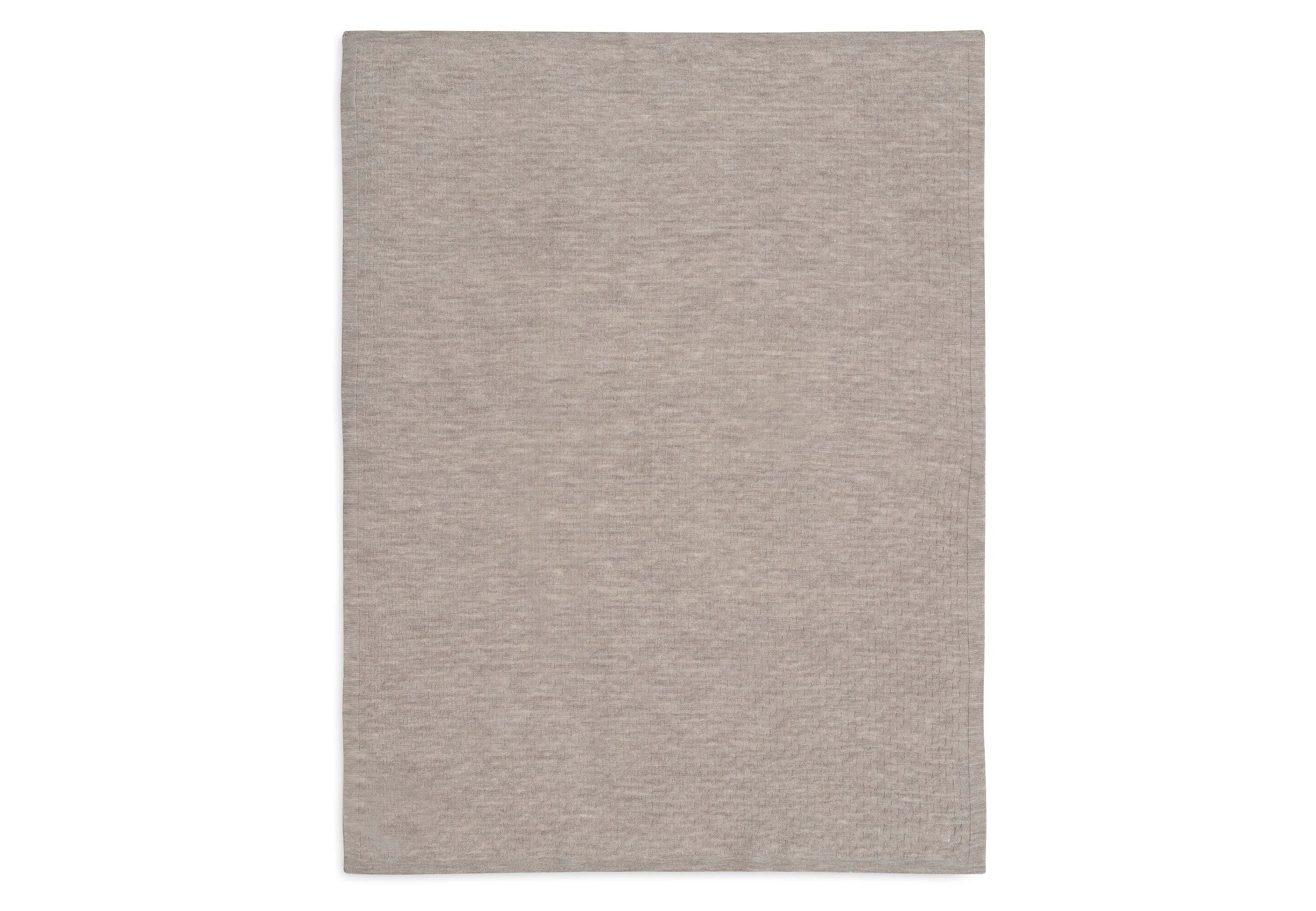 Blanket Cot 100x150cm Weave Knit Merino wool - Funghi