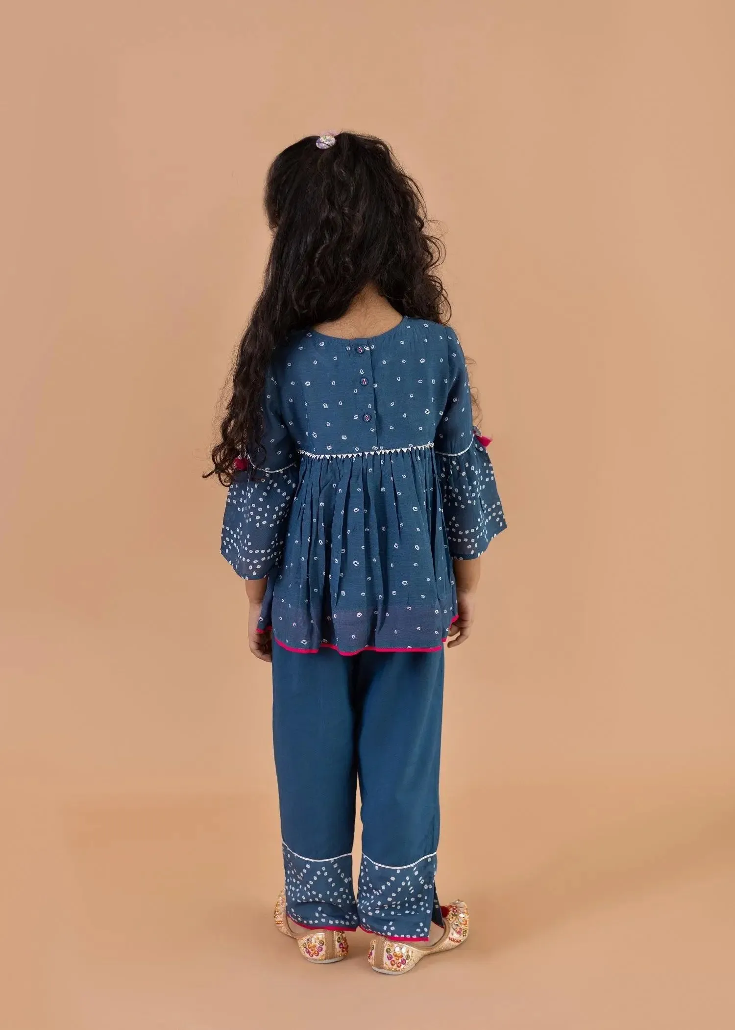 Blue Festive Co-Ord Set (2-12 Years)