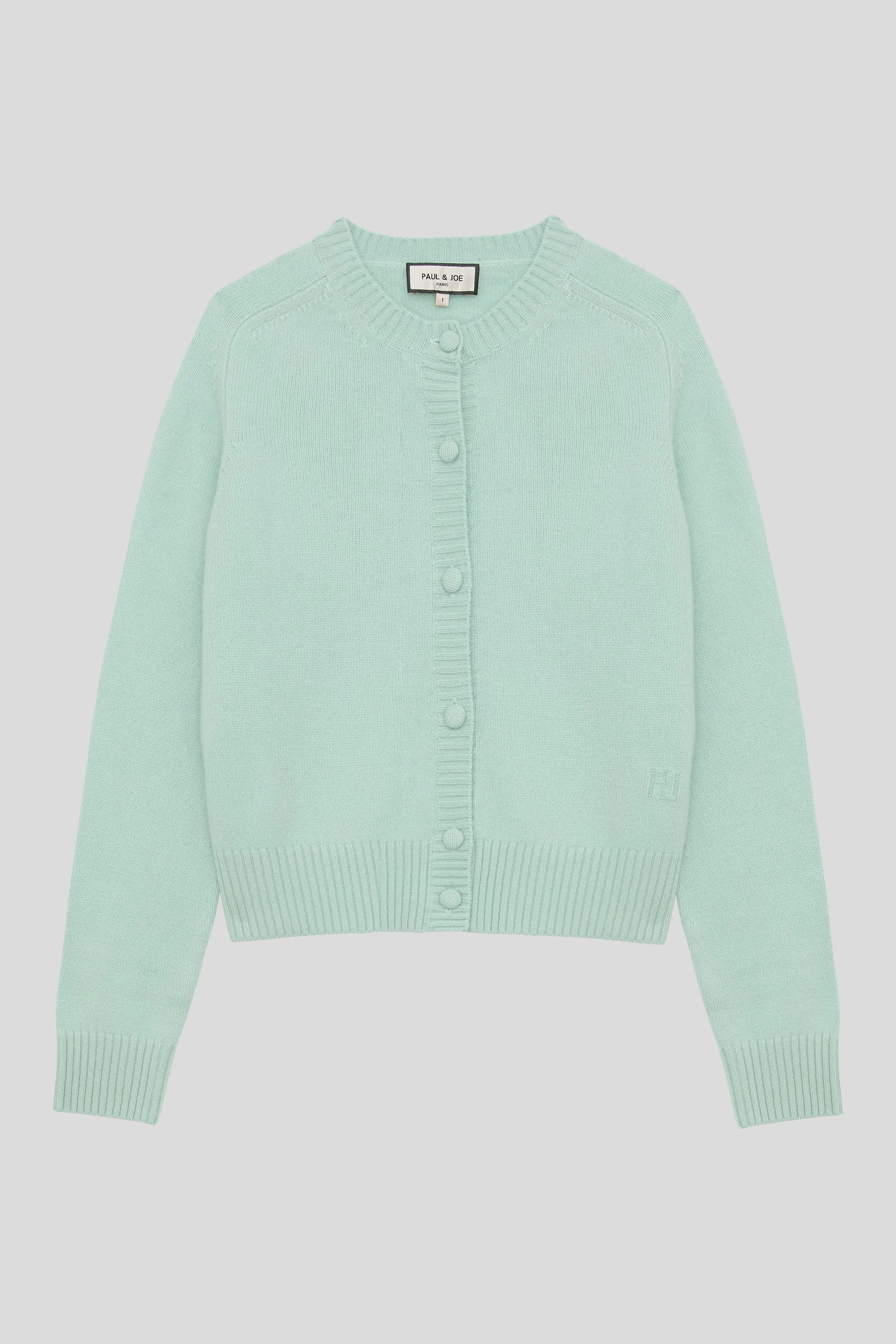 Cardigan en cachemire aux manches longues