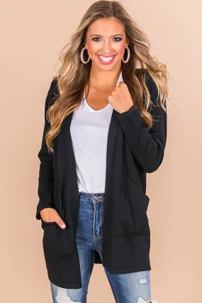 Colorado Crushing Cardigan In Black