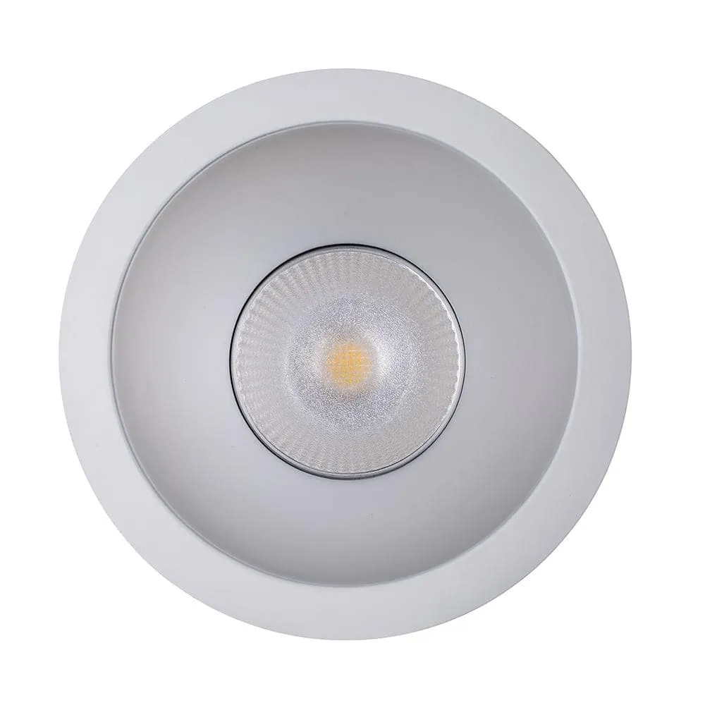 Commercial Baffle Down Light 8in WATTAGE SWITCHABLE (18W/27W/40W) 3CCT SWITCHABLE (3000K/3500K/4000K) Dimmable