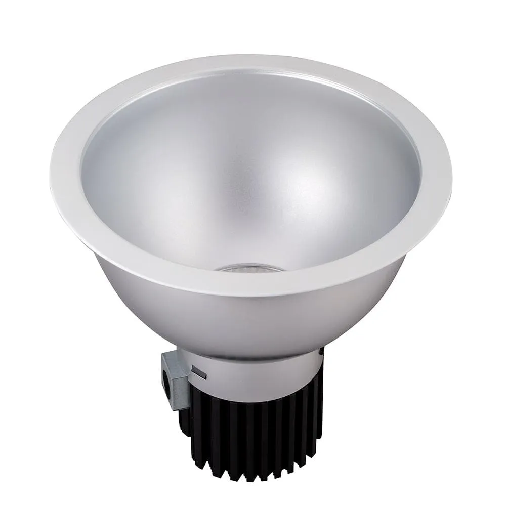 Commercial Baffle Down Light 8in WATTAGE SWITCHABLE (18W/27W/40W) 3CCT SWITCHABLE (3000K/3500K/4000K) Dimmable