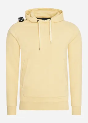 Core overhead hoody- mellow yellow