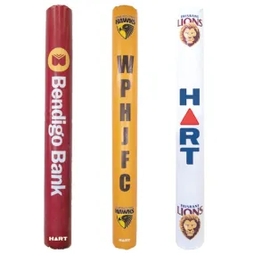 Custom Printed - HART 2.5m AFL Post Pads - 100mm Cut-Out