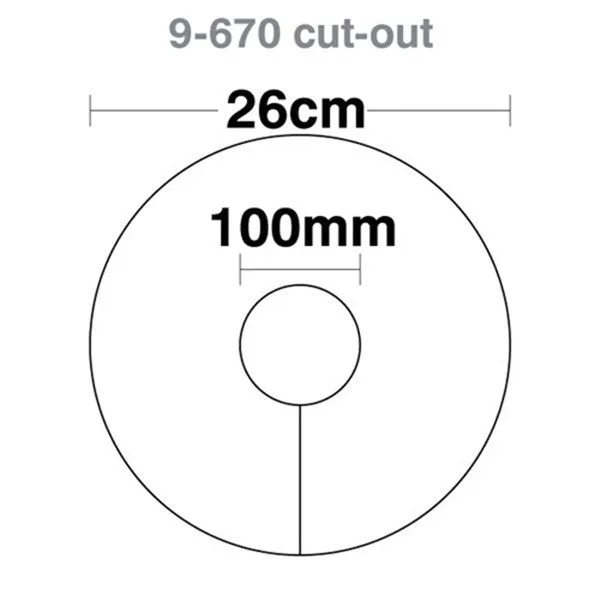 Custom Printed - HART 2.5m AFL Post Pads - 100mm Cut-Out