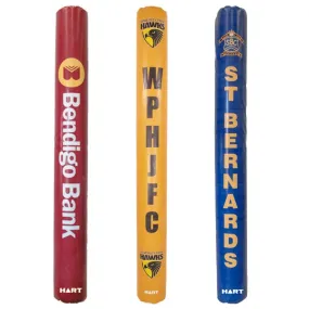 Custom Printed - HART 2.5m AFL Post Pads - 120mm Cut-Out