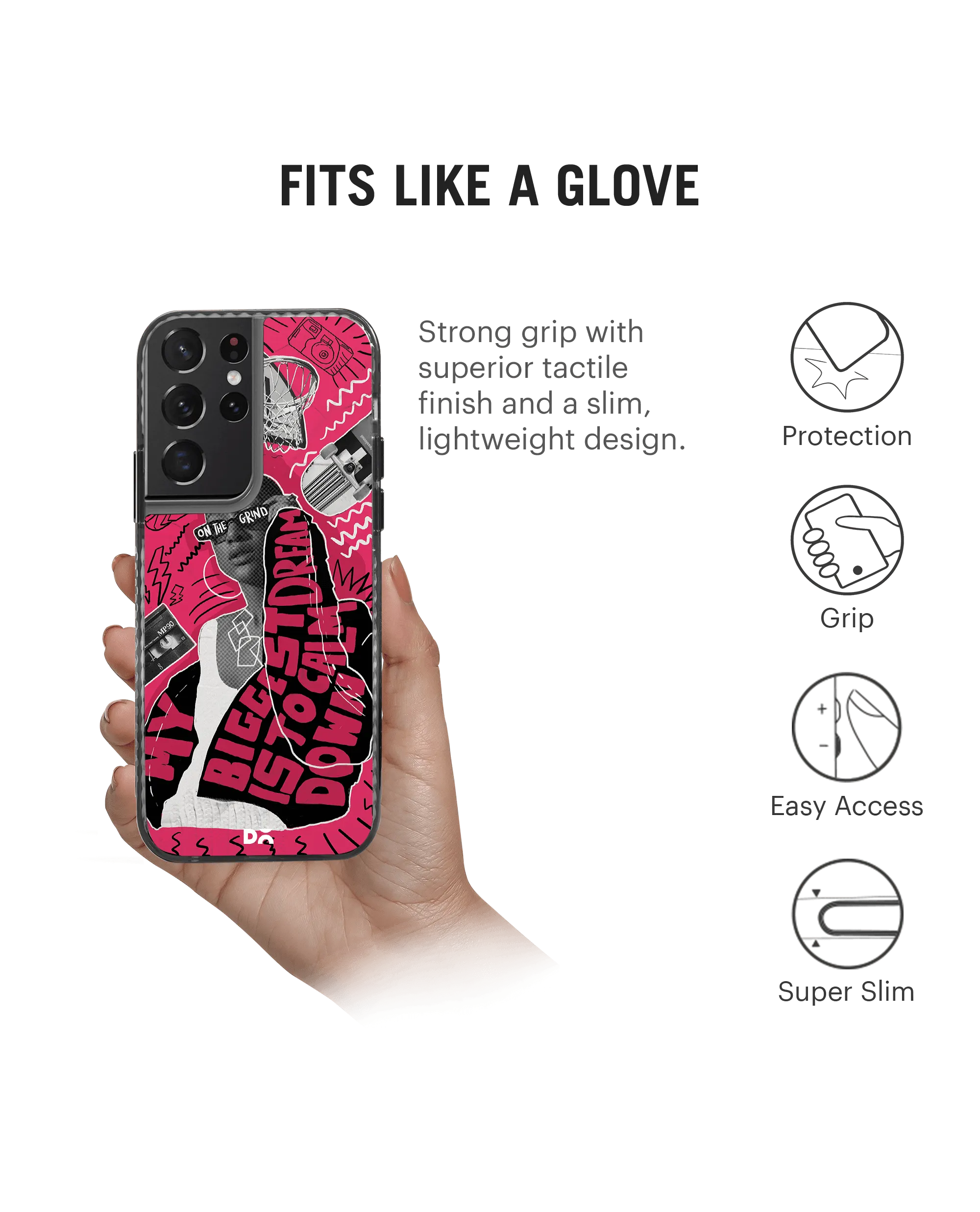 DailyObjects Down The Street Stride 2.0 Case Cover For Samsung Galaxy S21 Ultra