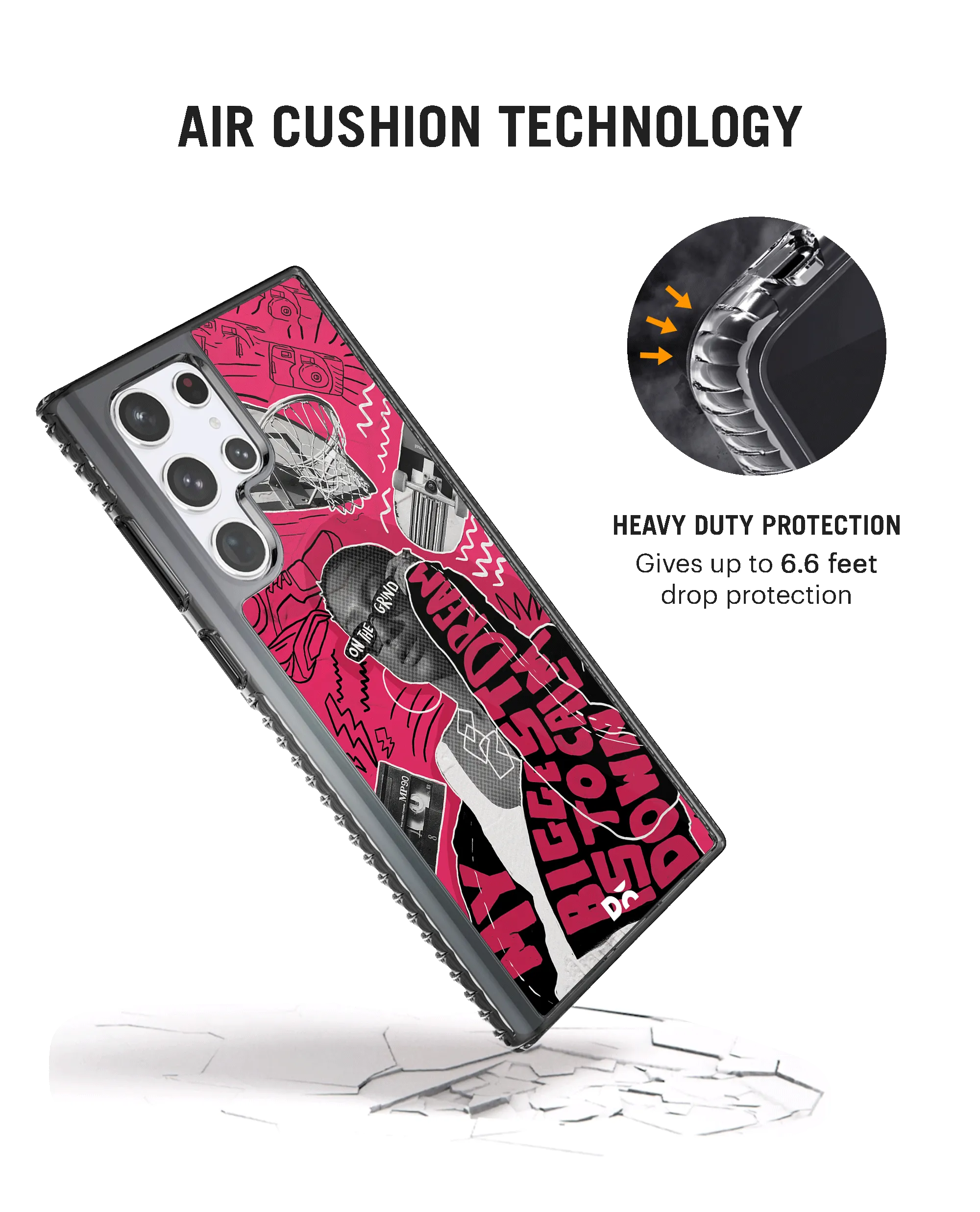 DailyObjects Down The Street Stride 2.0 Case Cover For Samsung Galaxy S23 Ultra