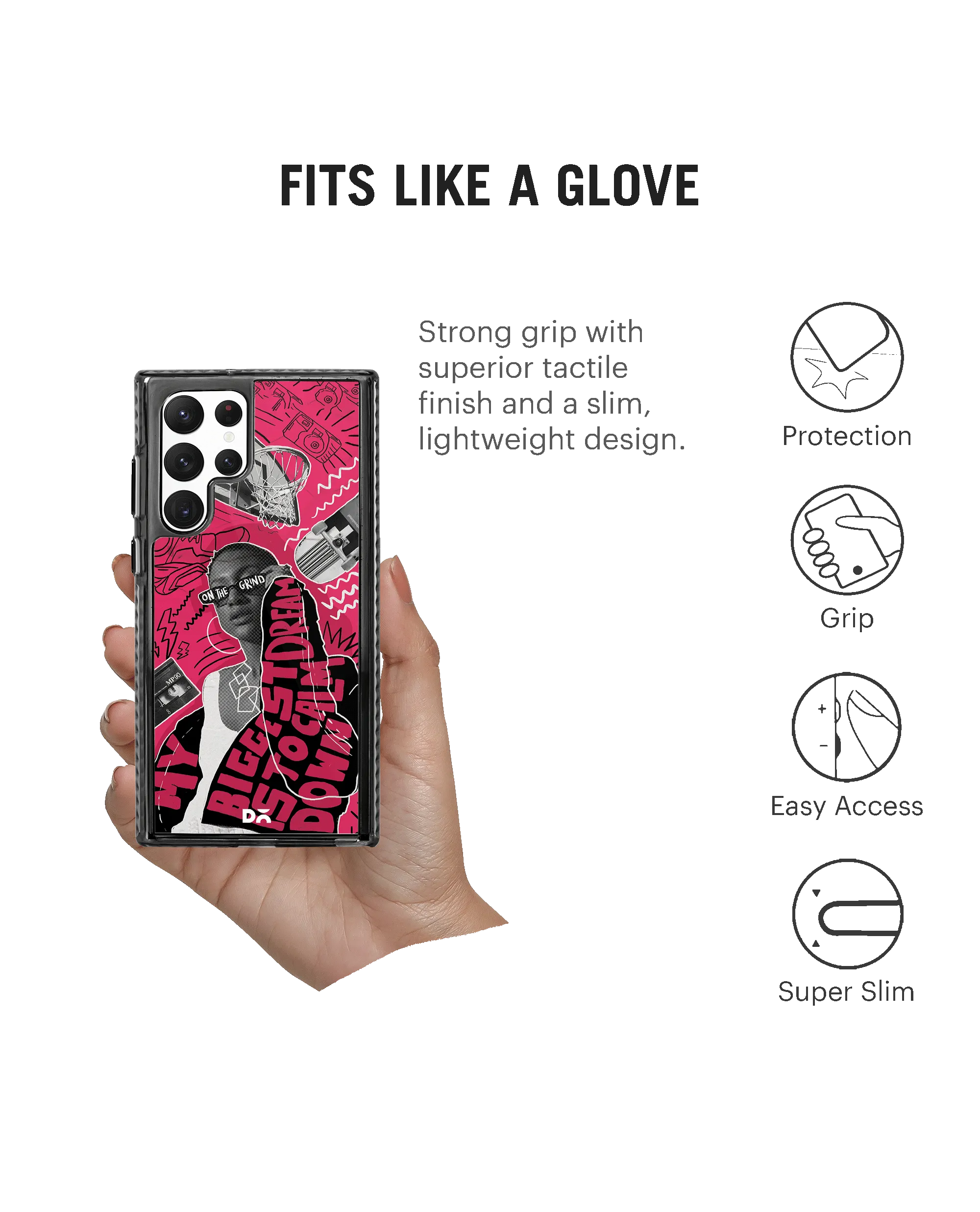 DailyObjects Down The Street Stride 2.0 Case Cover For Samsung Galaxy S23 Ultra