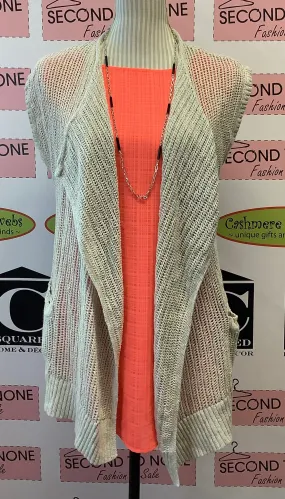 Eddie Bauer Mesh Pocket Cardigan (S)