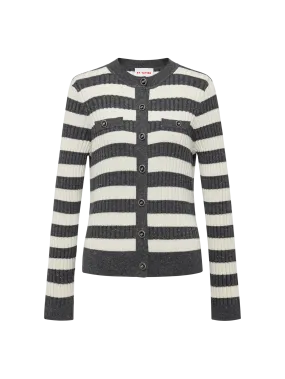 EP YAYING Cashmere Wool Cardigan