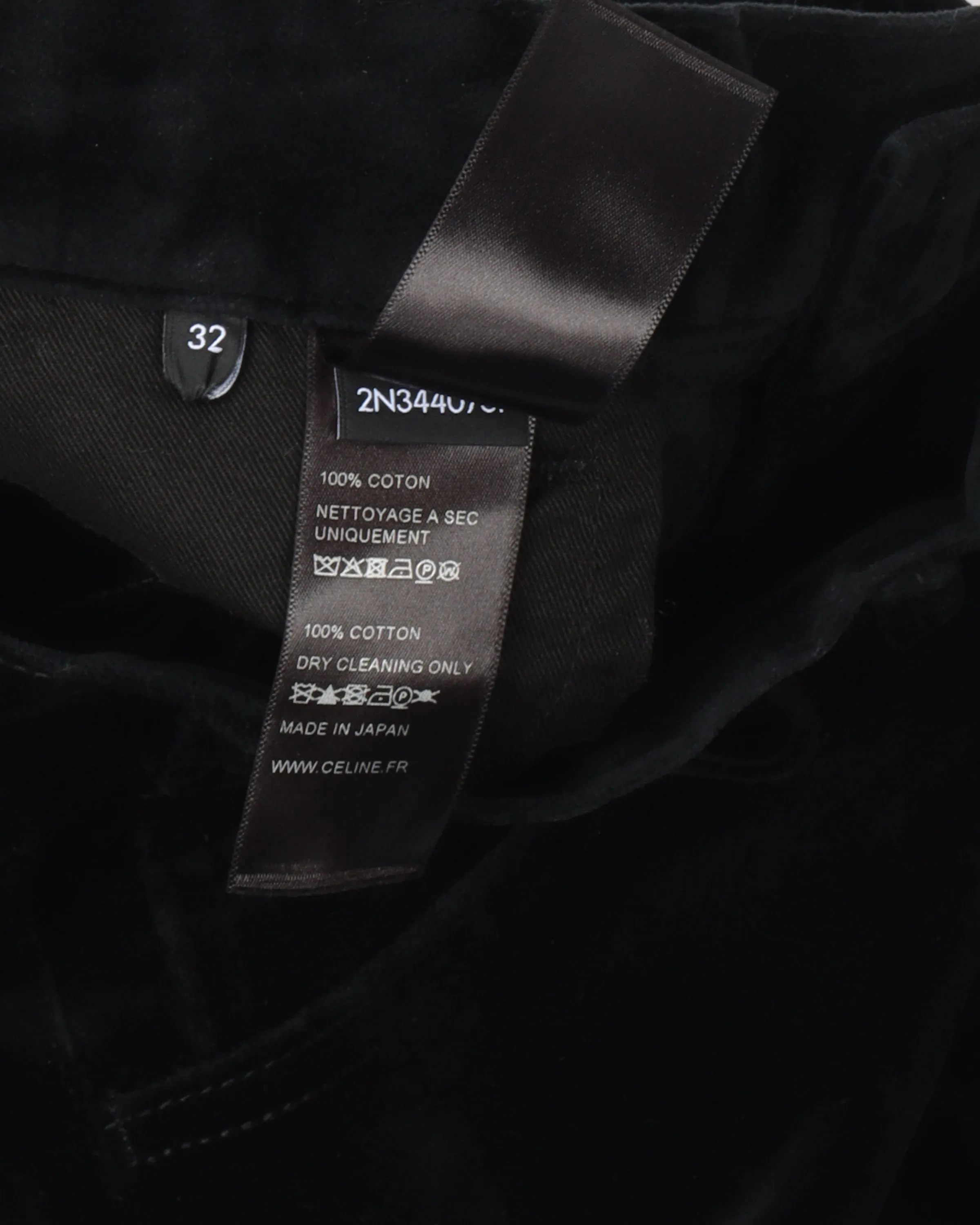 Flared Velour Pant