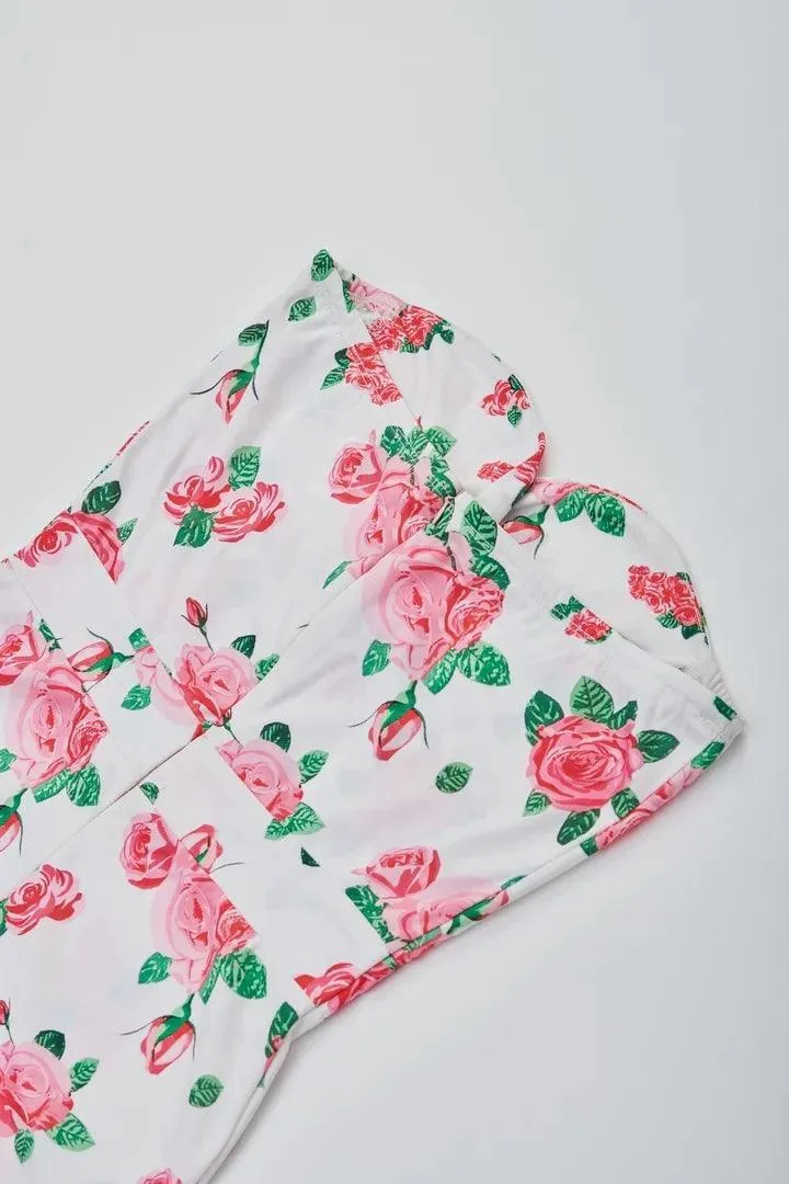 Floral Print Midi Dress