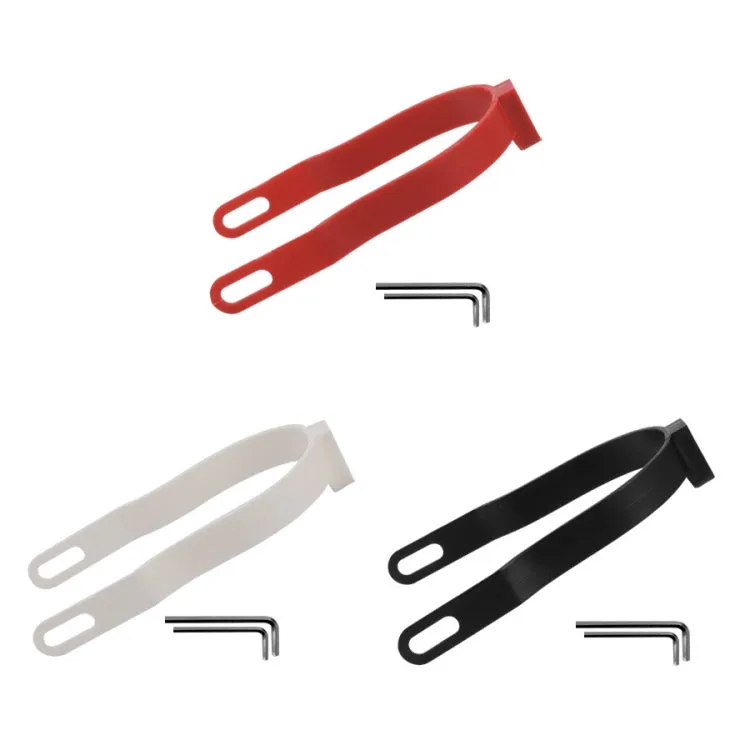 For Xiaomi Mijia M365 Scooter Bracket Accessories Rear Fender Shock Absorbing Bracket(Red)