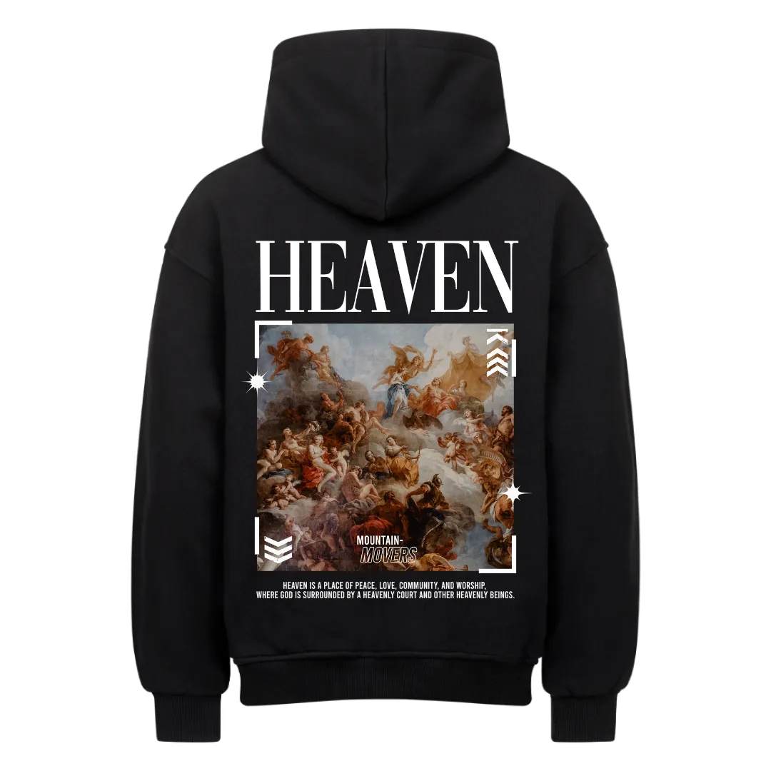 Heaven Oversized Hoodie BackPrint
