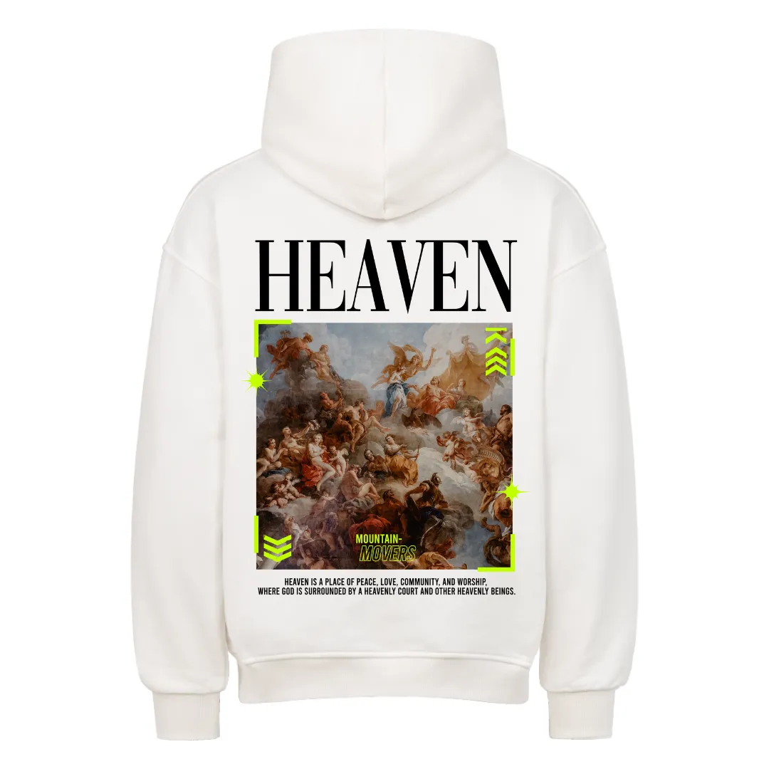 Heaven Oversized Hoodie BackPrint