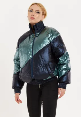 House of Holland Muted Oversized Puffer Coat