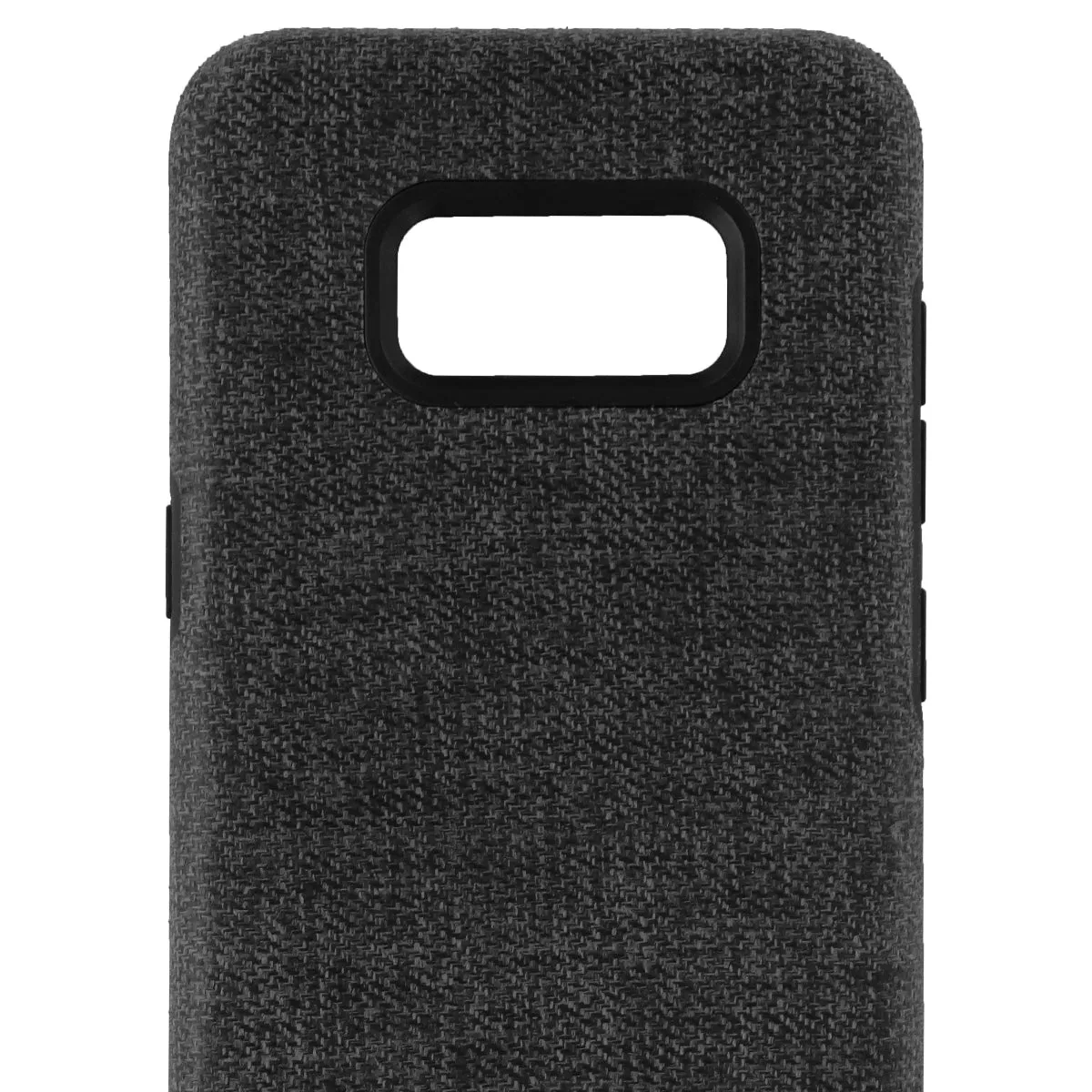 Incipio Esquire Series Hard Fabric Case for Galaxy S8  (Plus) - Dark Gray/Black
