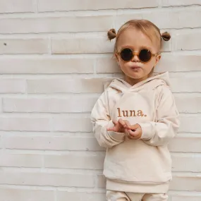 JBØRN Organic Cotton Baby Teddy Ears Hoodie & Joggers Set | Personalisable