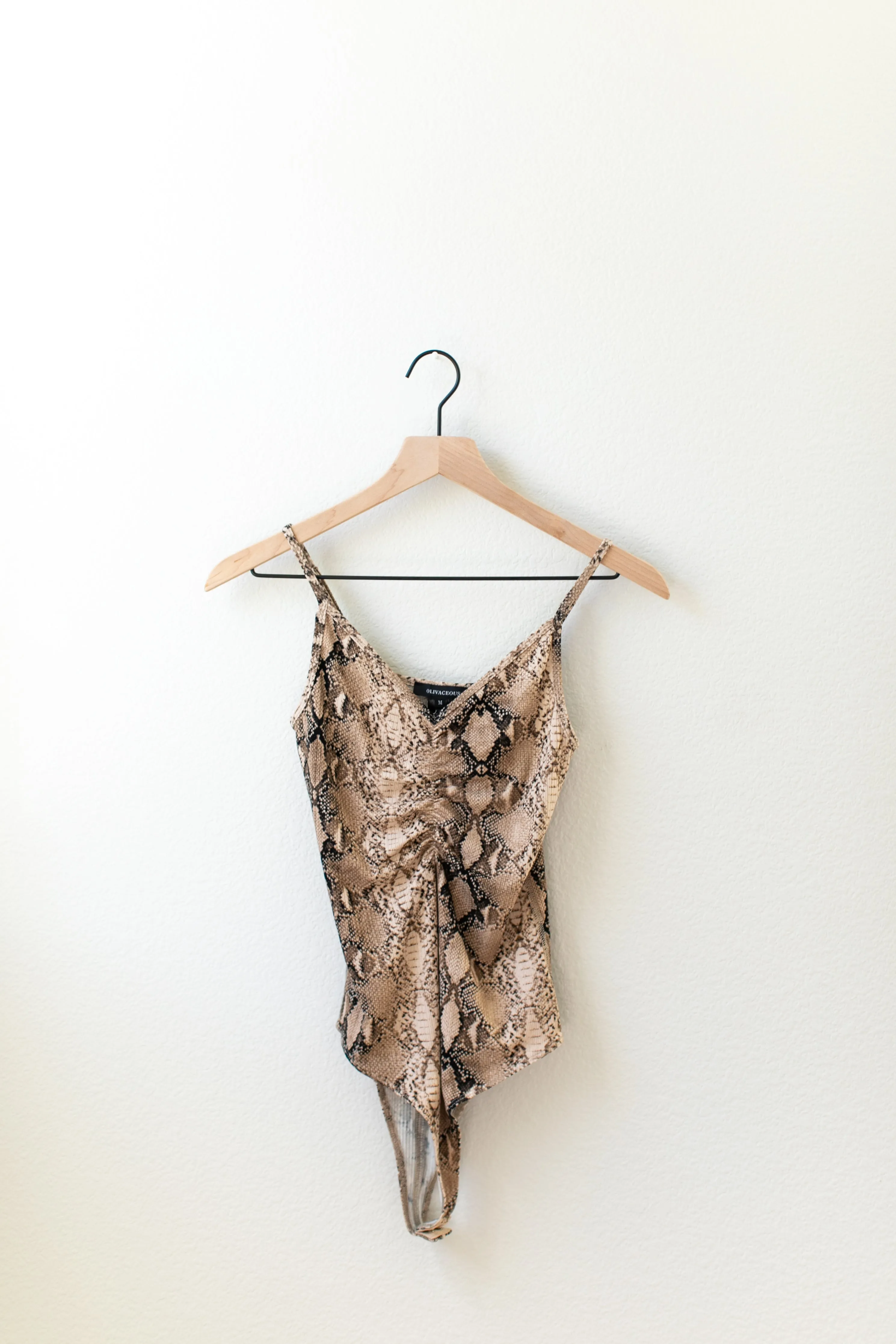 JoJo Snakeskin Bodysuit