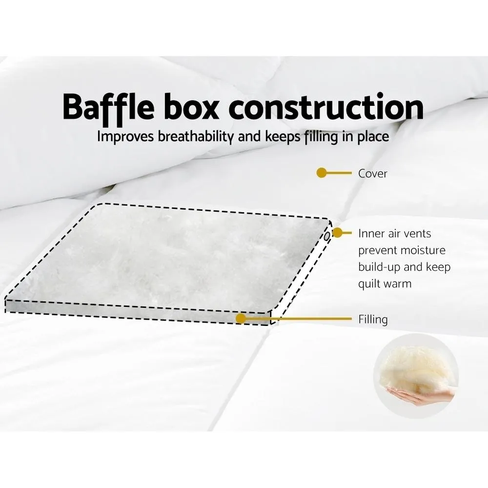 King Size Merino Wool Duvet Quilt