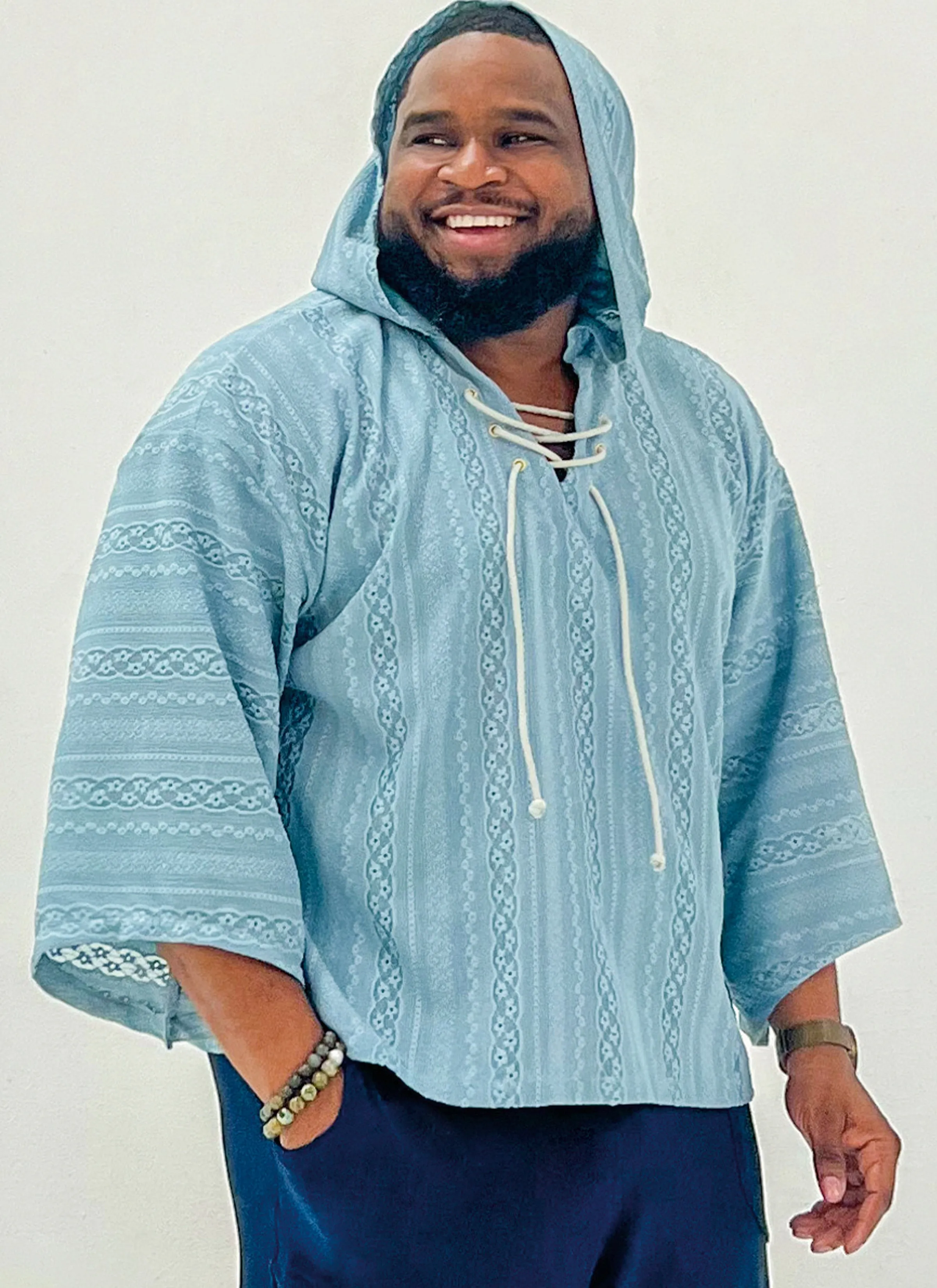 Know Me sewing pattern 2025 Men's Top, Hoodie and Pants