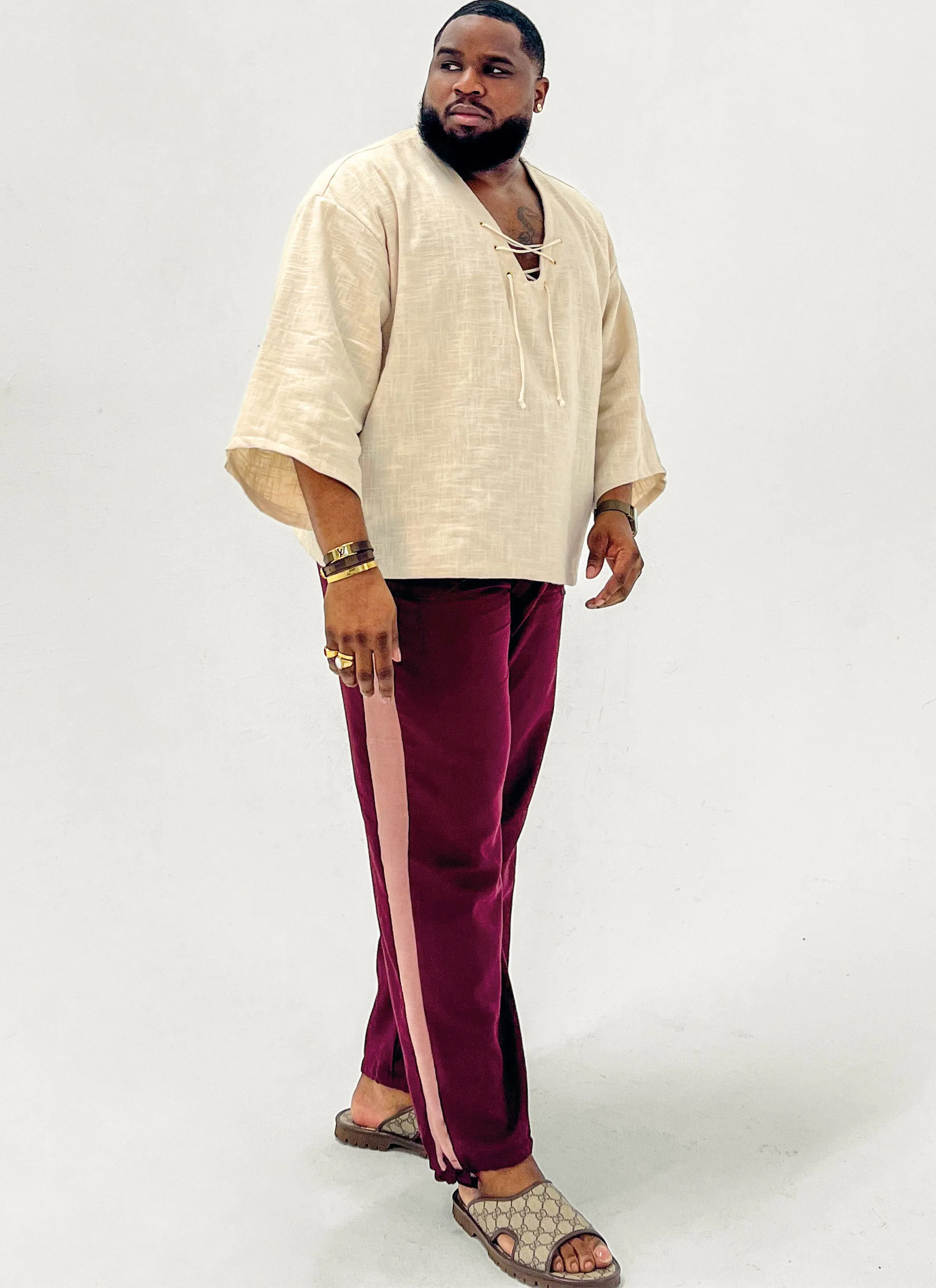 Know Me sewing pattern 2025 Men's Top, Hoodie and Pants