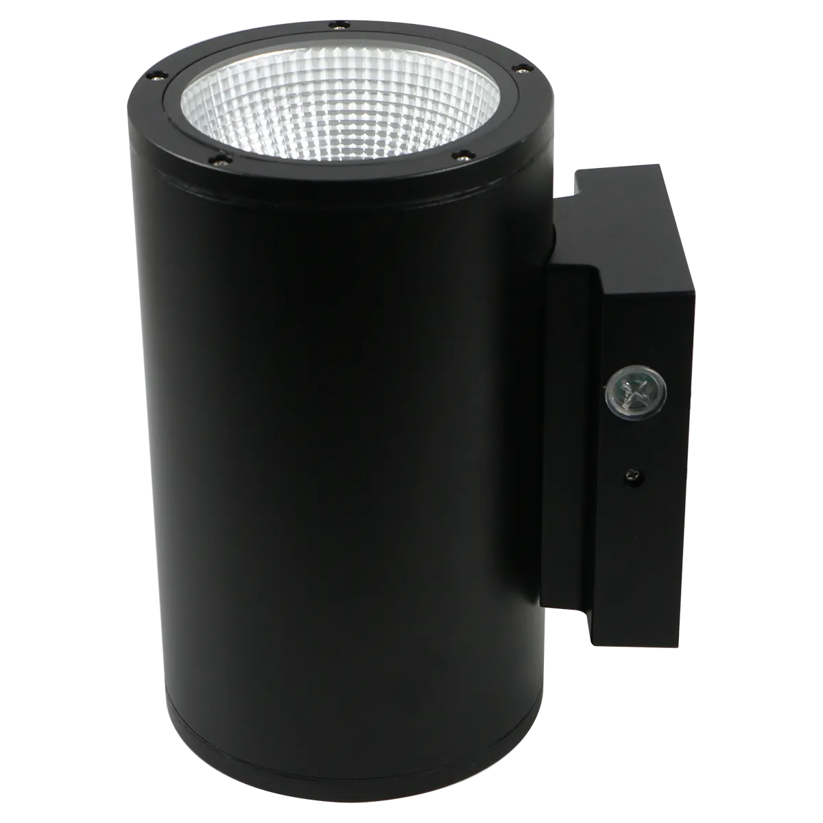 LED Cylinder Wall Sconce Westport 6IN Switchable 36W 80CRI 30/40/50K 120-277V Photocell Bronze