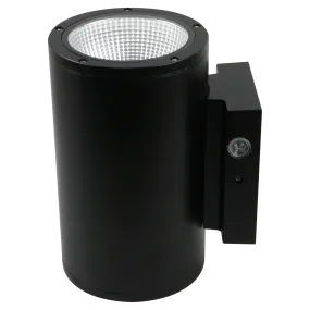 LED Cylinder Wall Sconce Westport 6IN Switchable 36W 80CRI 30/40/50K 120-277V Photocell Bronze