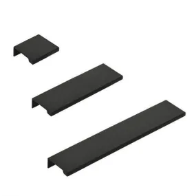 Matte Black "Dina" Tab Finger Drawer Pulls