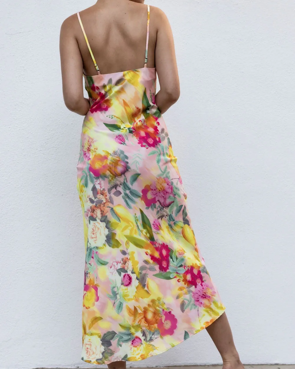 Melting Lemons Bessette Slip Dress