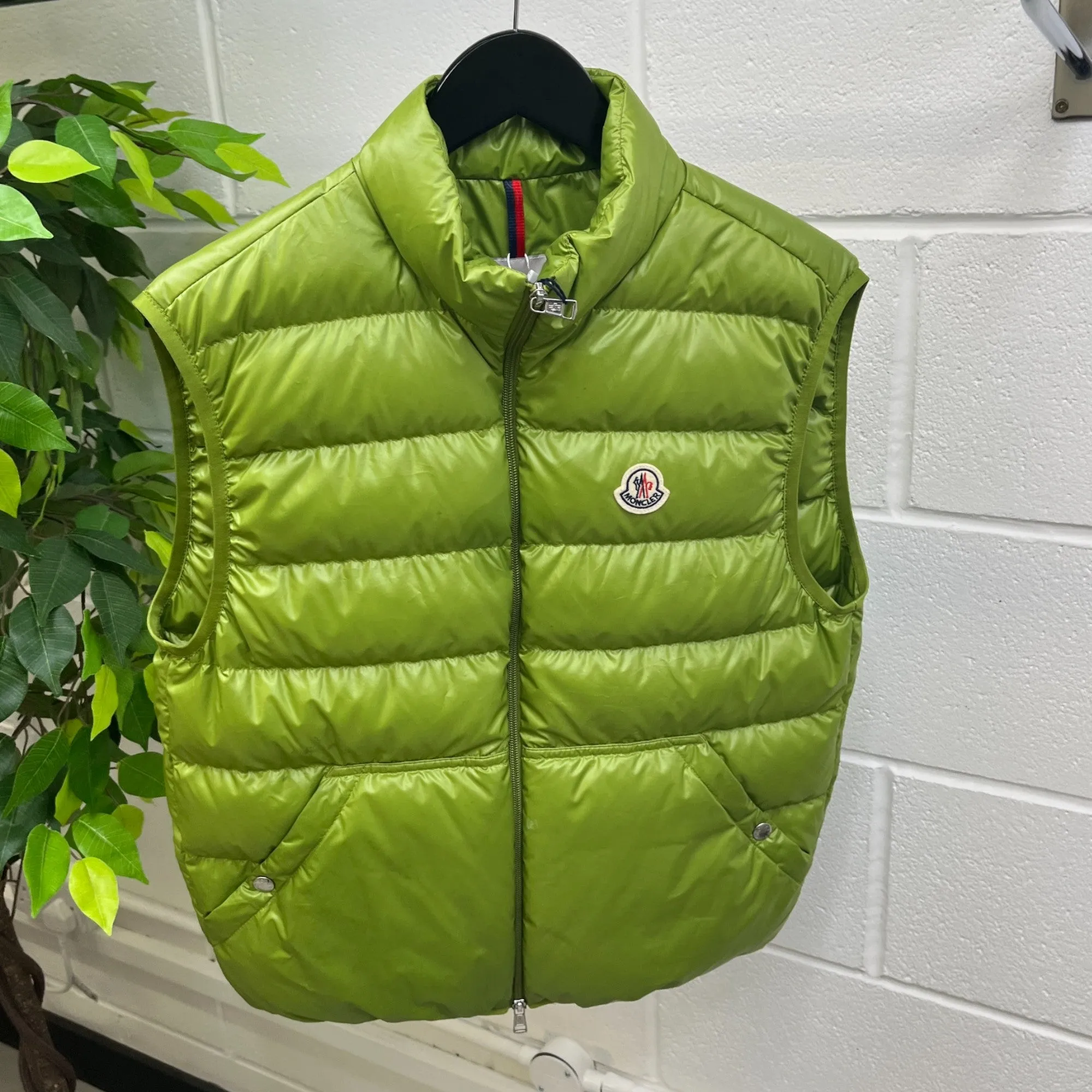 Men's Aube Gilet Green Size 2 / M