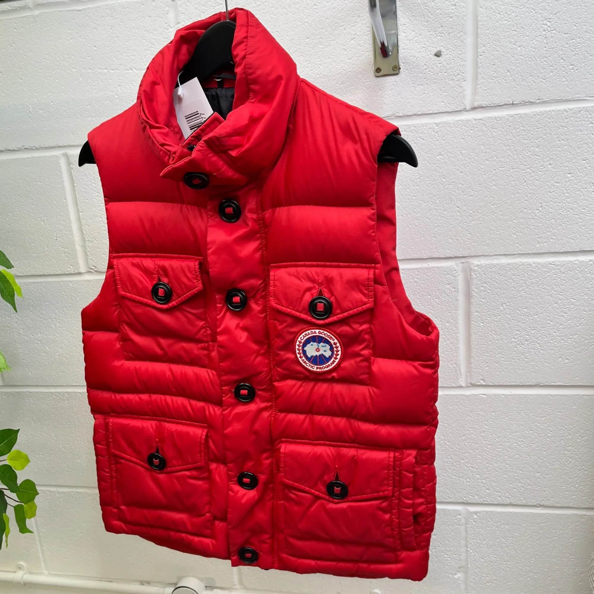 Men's Benedict Gilet Red Size S