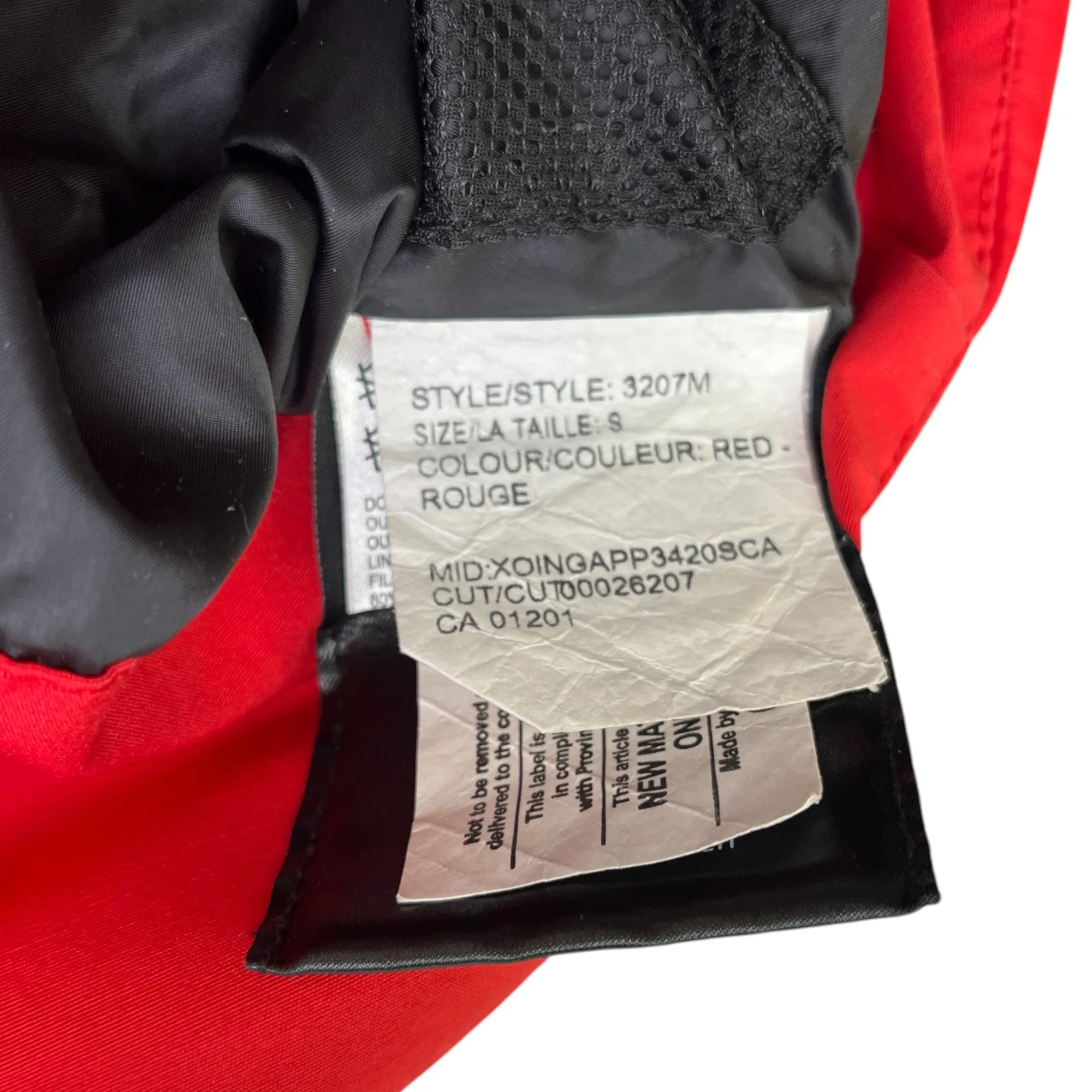 Men's Benedict Gilet Red Size S