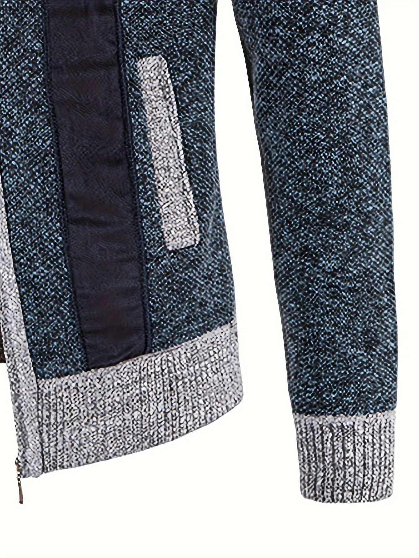 Men's Elegant  Cardigan Jacket | Stand Collar Sweater Coat