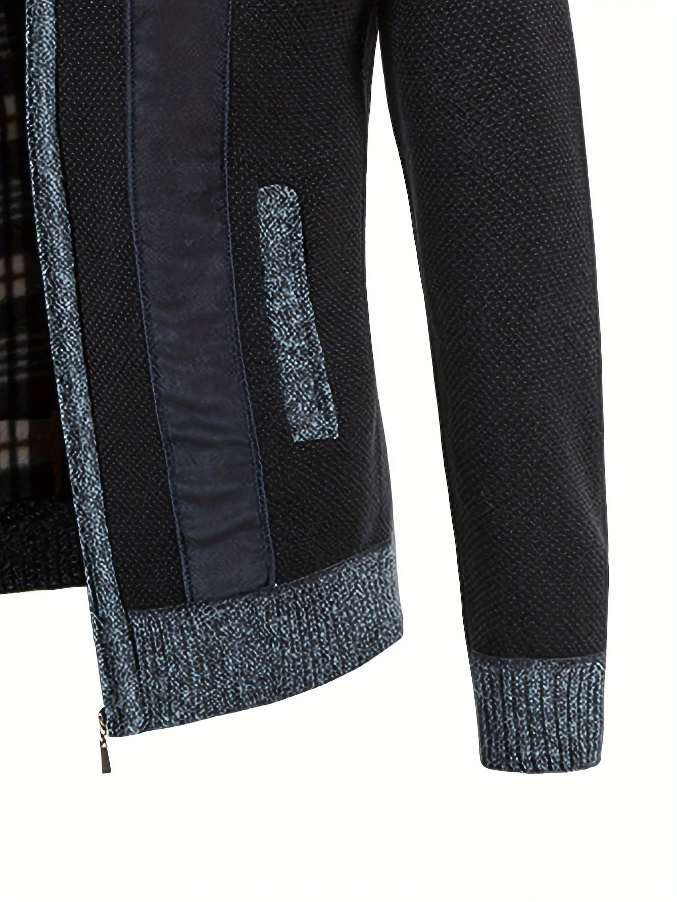 Men's Elegant  Cardigan Jacket | Stand Collar Sweater Coat